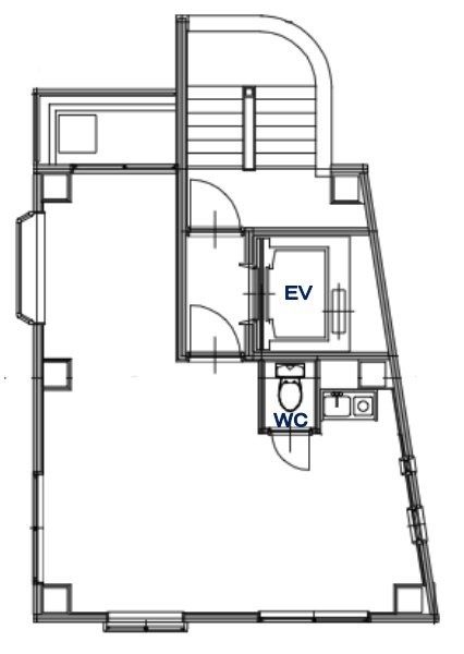 I・S四番町ビル3F 間取り図