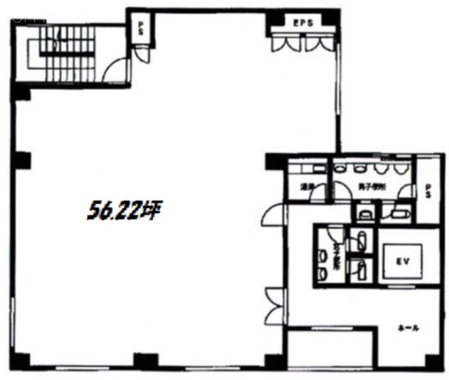 深川セントラルビル5F 間取り図