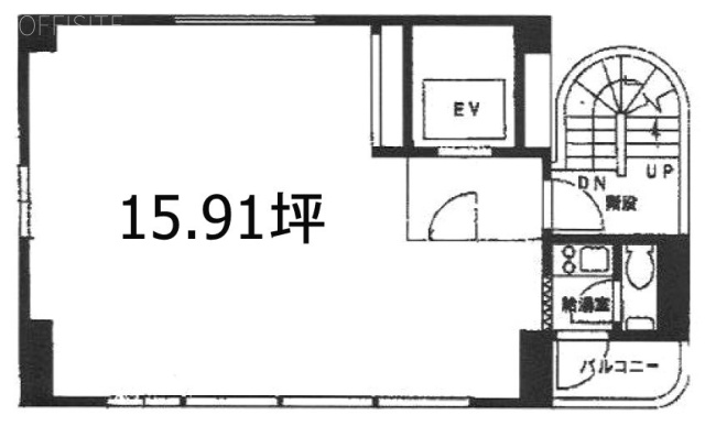 両国有泉ビル9F 間取り図