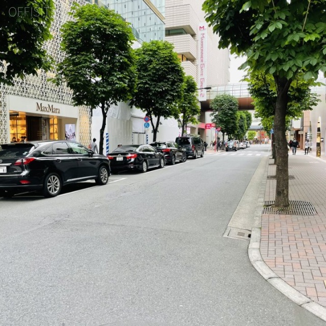 SPP銀座ビル　ビル前面道路