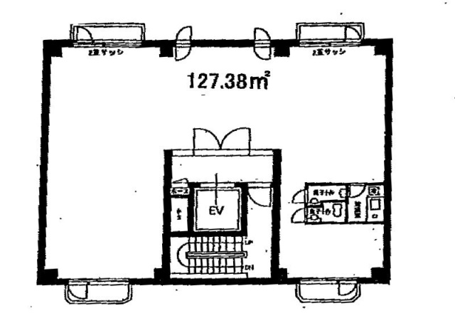 プラザ西麻布8F 間取り図