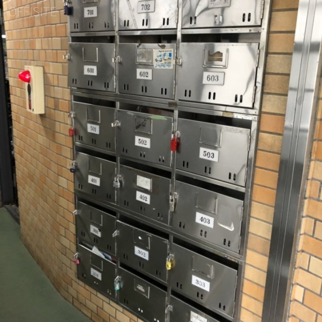 文化マンション　郵便受け
