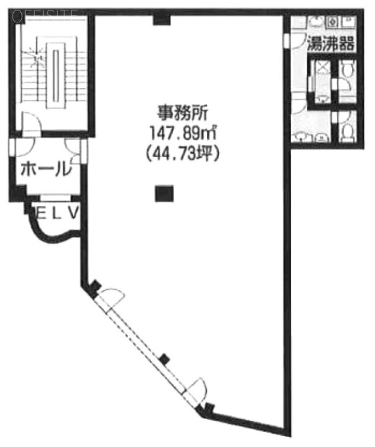 マルホンビル6F 間取り図