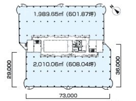 NFパークビル4F 間取り図