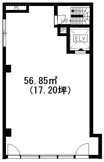 ソシアルビル4F 間取り図