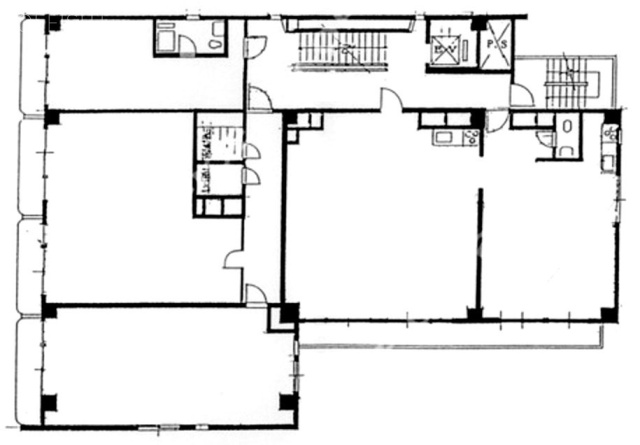 六本木三丁目ビル6F 間取り図