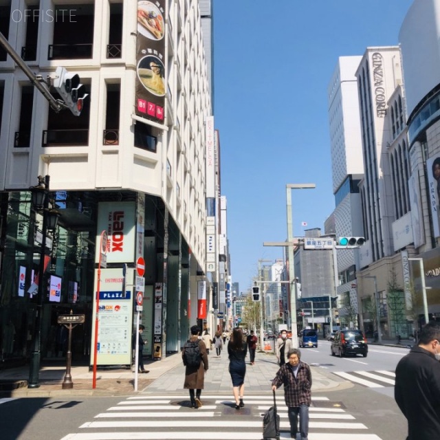 クロサワビル ビル前面道路