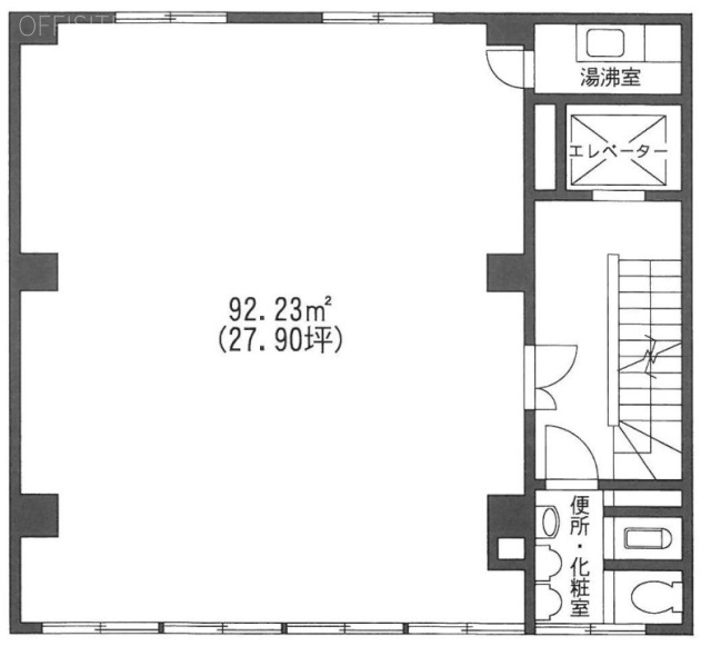 TSビル3F 間取り図