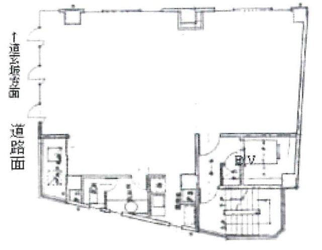 渋谷後藤ビル3F 間取り図