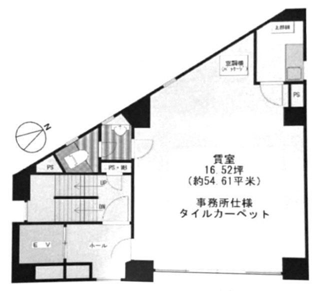 加藤ビル8F 間取り図