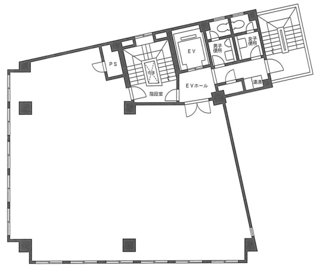 カクタビル3F 間取り図