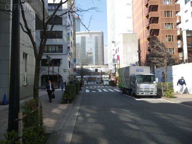 銀座槁(ぎんざはし)ビル ビル前面道路