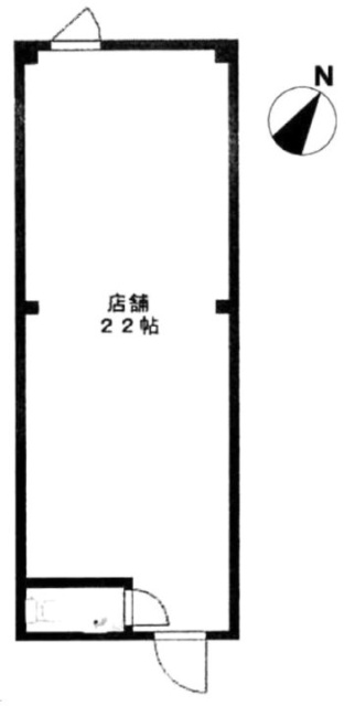 ガクエンビル3F 間取り図