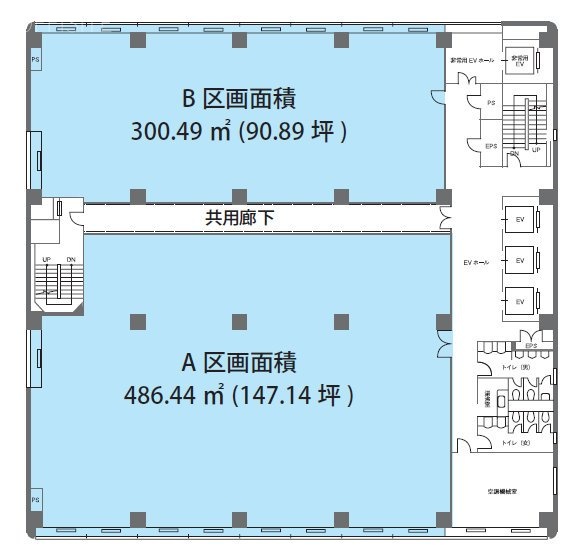 渋谷道玄坂東急ビル8F 間取り図