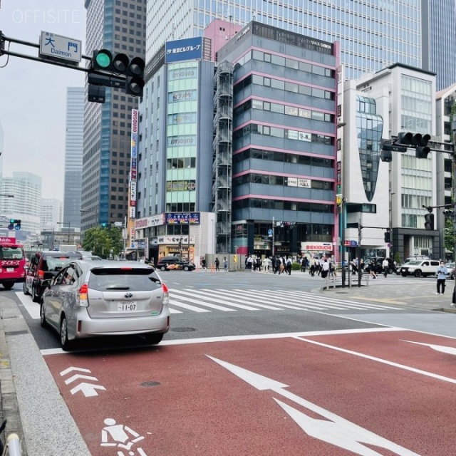 芝大門野村(芝大門ミハマ)ビル ビル前面道路