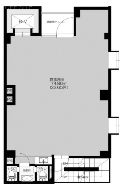 トーハンビル10F 間取り図