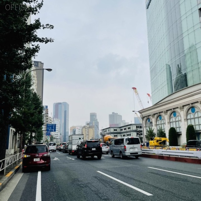 高輪明光ビル ビル前面道路