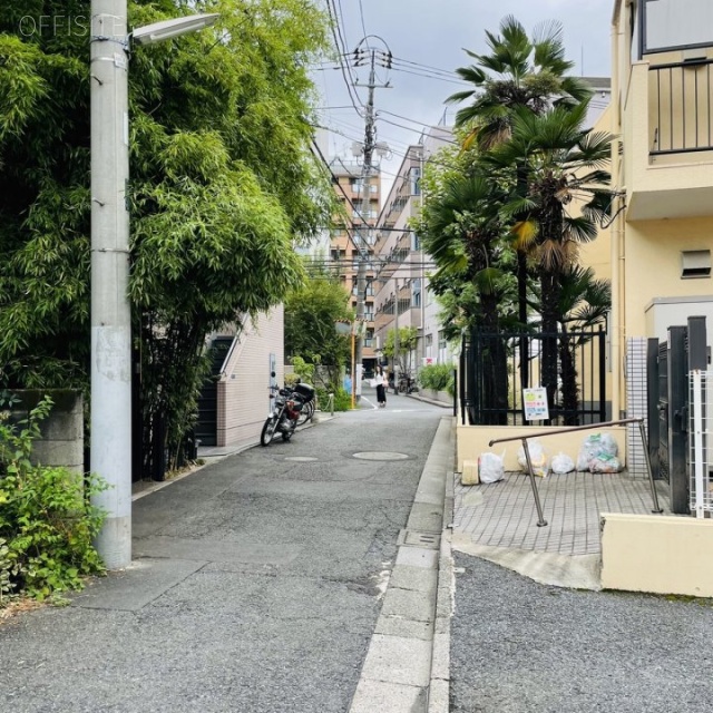 ホワイト・バールチ ビル全面道路