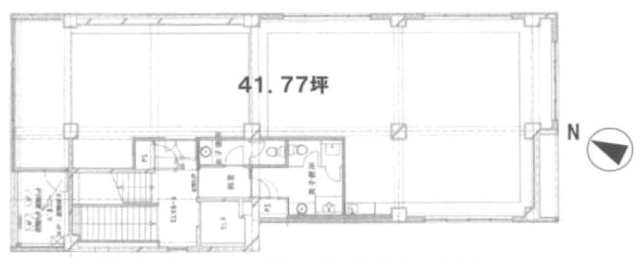 山崎西新宿ビル1F 間取り図