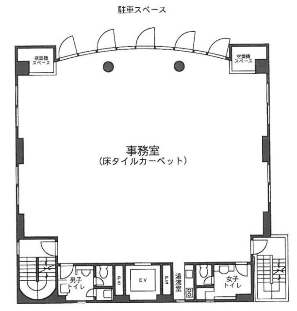 小林ビル2F 間取り図