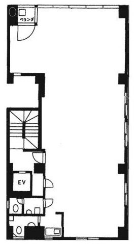 佐藤ビル9F 間取り図