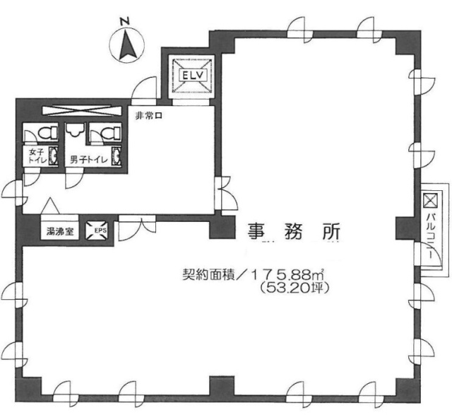 マリンクス・タワー3F 間取り図