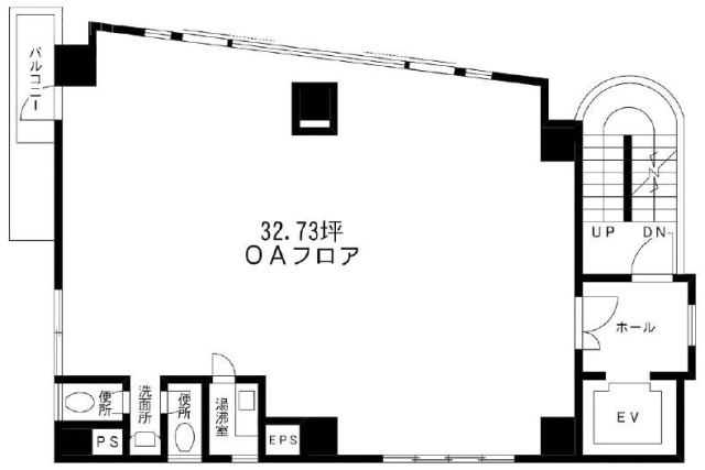 大森NSビル3F 間取り図