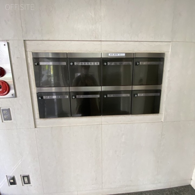 丸石新橋ビル 郵便受け