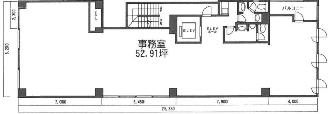 レモンビルパートⅡ4F 間取り図