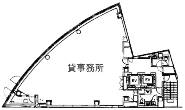Zenken PlazaⅡ6F 間取り図