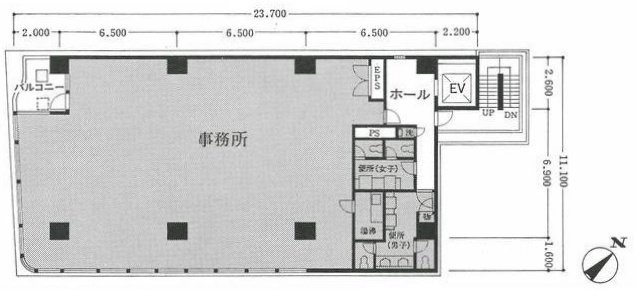 KTビル2F 間取り図