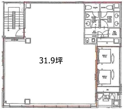 銀座露木ビル8F 間取り図