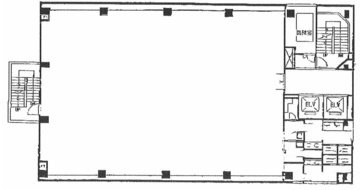 TTKキャナルサイドビル7F 間取り図