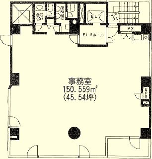 千代田ハヤシビル4F 間取り図