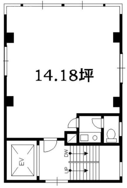 YAMASEIビル3F 間取り図