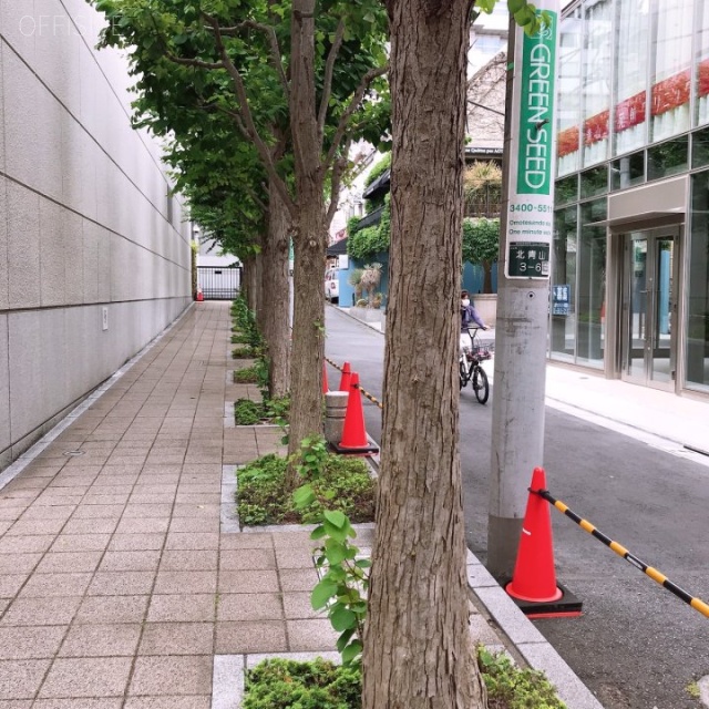 FBG links OMOTESANDO Ⅱ ビル前面道路