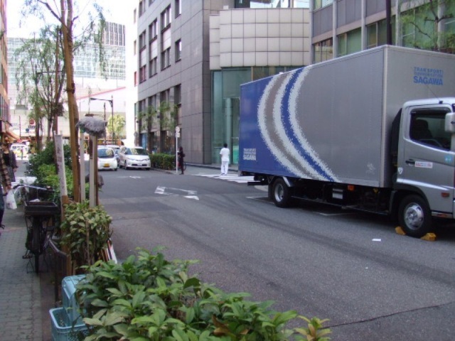 エイコー銀座ビル ビル前面道路