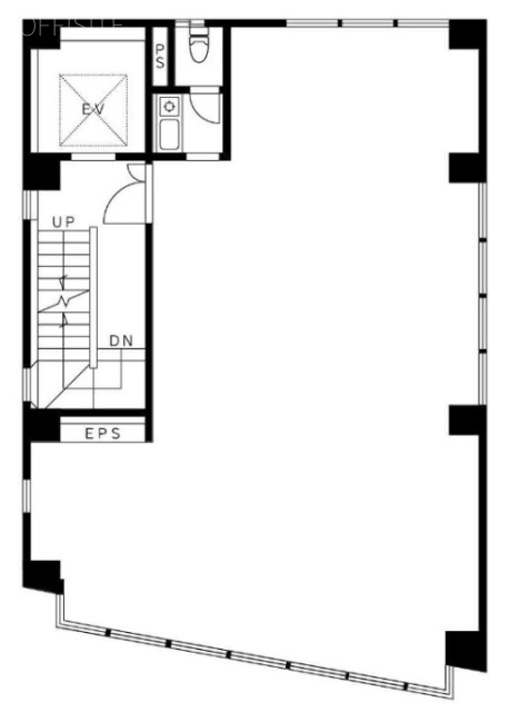 111ビル5F 間取り図