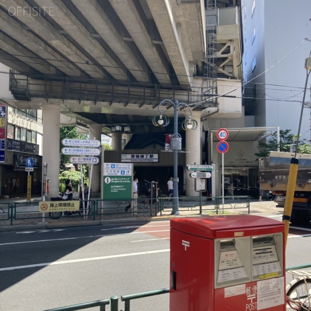 品川YMDビル ビル前面道路