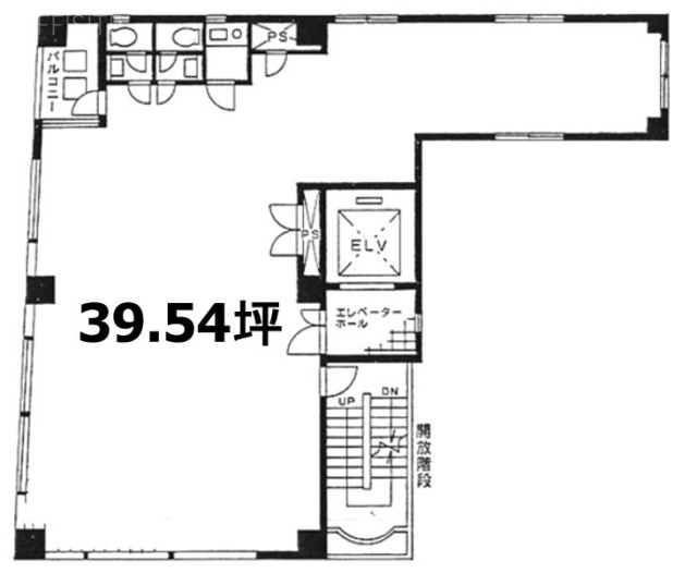 セントラル千代田4F 間取り図