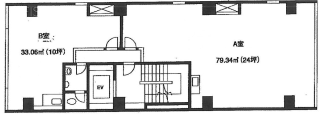 田口ビル302 間取り図
