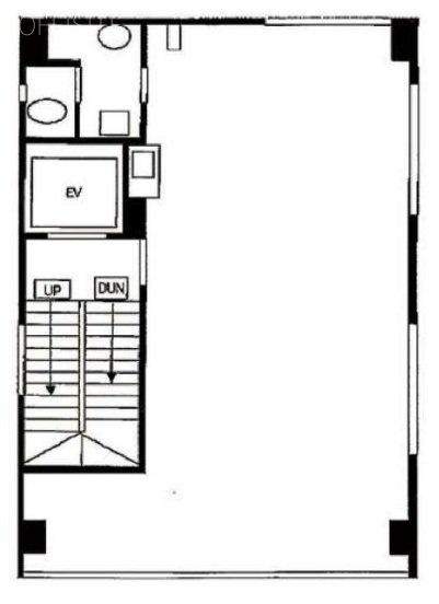 若葉ビル6F 間取り図