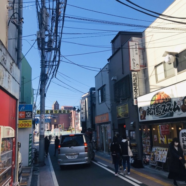 ACN高田馬場ビル ビル前面道路