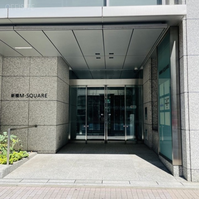 新橋M-SQUARE オフィス出入口