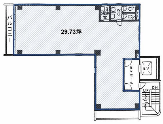 TRUST VALUE 虎ノ門4F 間取り図