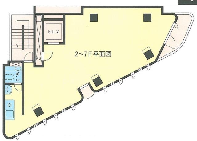 フルキャストビル2F 間取り図