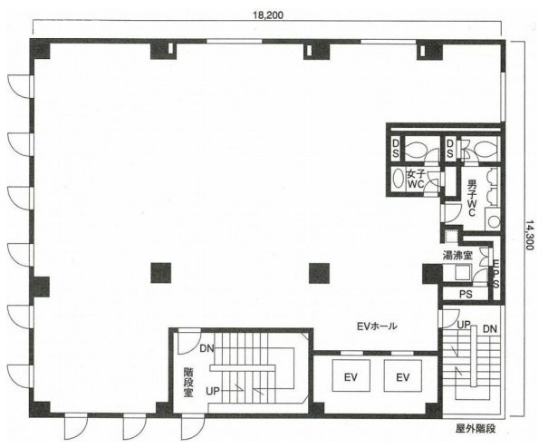 DAISENビル5F 間取り図