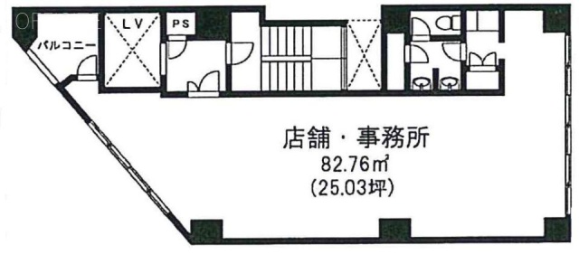 オーツービル8F 間取り図