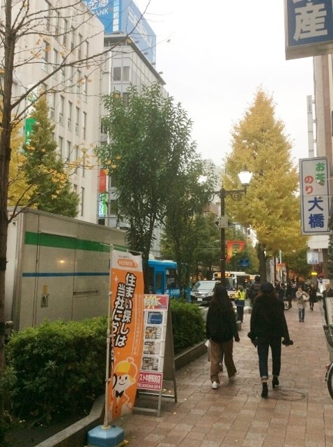 ニューフナバシヤビル ビル周辺道路