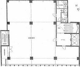 太陽銀座ビル1F 間取り図